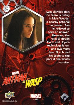 2018 Upper Deck Marvel Ant-Man and the Wasp #52 Ava Back