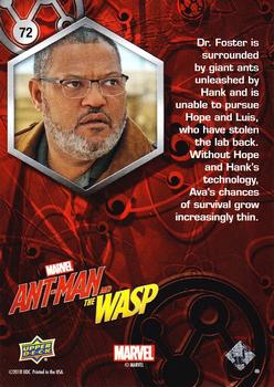 2018 Upper Deck Marvel Ant-Man and the Wasp #72 Saving Ghost Back