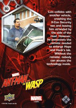 2018 Upper Deck Marvel Ant-Man and the Wasp #80 Car Crash Back