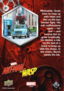 2018 Upper Deck Marvel Ant-Man and the Wasp #81 Hitching A Ride Back