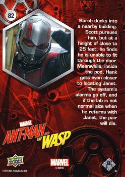 2018 Upper Deck Marvel Ant-Man and the Wasp #82 Too Big Back