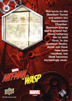 2018 Upper Deck Marvel Ant-Man and the Wasp #90 Rejuvenation Chamber Back