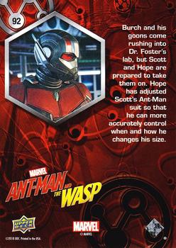 2018 Upper Deck Marvel Ant-Man and the Wasp #92 New & Improved Back