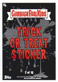 2018 Topps Garbage Pail Kids: Oh, the Horror-ible! - Trick or Treats #2 Mr. Goodbye Back
