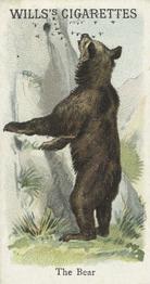 1900 Wills's Cigarettes Animals & Birds (Descriptive) #NNO Bear Front