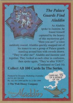 1993 Dynamic Marketing Disney’s Aladdin #15 The palace guards find Aladdin Back