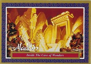 1993 Dynamic Marketing Disney’s Aladdin #22 Inside the cave of wonders Front
