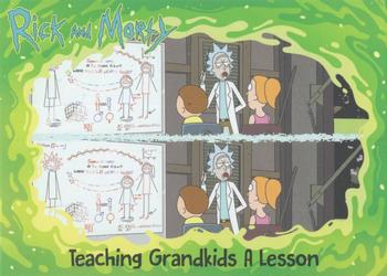 2019 Cryptozoic Rick and Morty Season 2 #01 Teaching Grandkids A Lesson Front