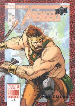 2018-19 Upper Deck Marvel Annual #15 Hercules Front