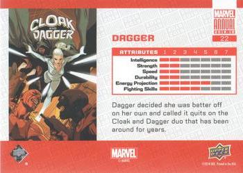 2018-19 Upper Deck Marvel Annual #22 Dagger Back