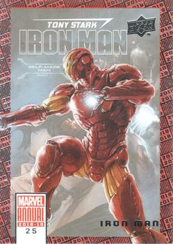 2018-19 Upper Deck Marvel Annual #25 Iron Man Front