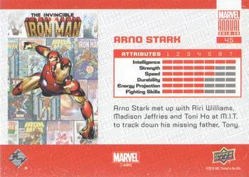 2018-19 Upper Deck Marvel Annual #45 Arno Stark Back