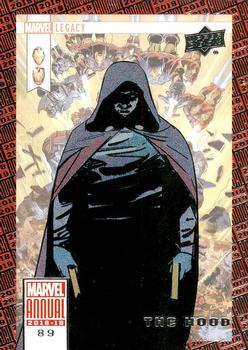 2018-19 Upper Deck Marvel Annual #89 The Hood Front