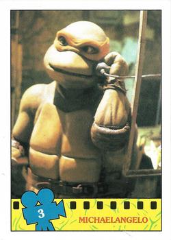 1990 Regina Teenage Mutant Ninja Turtles: The Movie #3 Michaelangelo Front