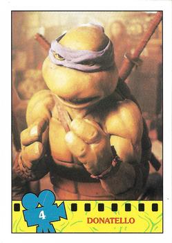 1990 Regina Teenage Mutant Ninja Turtles: The Movie #4 Donatello Front