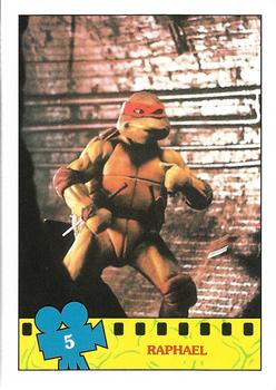 1990 Regina Teenage Mutant Ninja Turtles: The Movie #5 Raphael Front