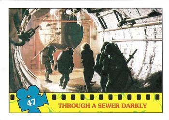 1990 Regina Teenage Mutant Ninja Turtles: The Movie #47 Through a Sewer Darkly Front