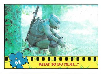 1990 Regina Teenage Mutant Ninja Turtles: The Movie #94 What to Do Next…? Front