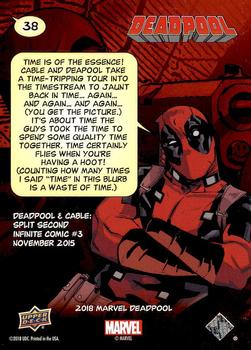 2019 Upper Deck Marvel Deadpool #38 40 Years Back