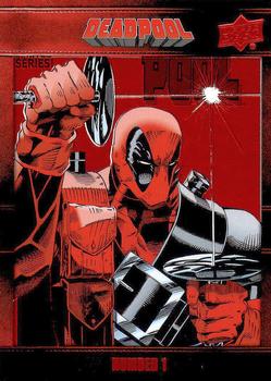 2019 Upper Deck Marvel Deadpool #41 Number 1 Front