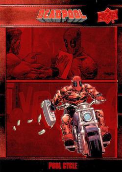 2019 Upper Deck Marvel Deadpool #44 Pool Cycle Front
