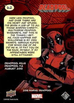 2019 Upper Deck Marvel Deadpool #62 Circus Back