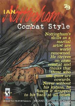 1996 Top Cow Witchblade #79 Ian Nottingham Back