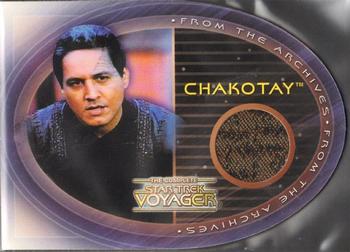 2002 Rittenhouse The Complete Star Trek: Voyager - Costumes #CC3 Commander Chakotay Front
