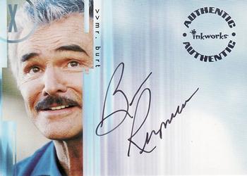 2003 Inkworks X-Files Season 9 - Autographs #A20 Burt Reynolds Front