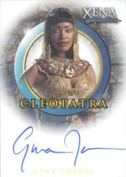 2003 Rittenhouse The Quotable Xena: Warrior Princess  - Autographs #A51 Gina Torres Front