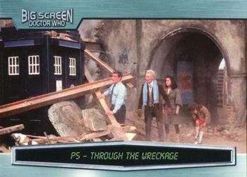 2003 Strictly Ink Doctor Who Big Screen - Preview #P5 Through the Wreckage Front