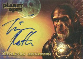 2001 Topps Planet of the Apes - Autographs #NNO Tim Roth Front