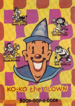 2001 Dart Betty Boop - Friends of Betty Boop #FB-2 Ko-ko The Clown Front