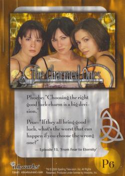 2000 Inkworks Charmed Season 1 - The Charmed Ones #P6 Phoebe: 