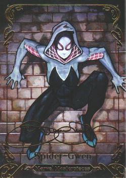 2018 Upper Deck Marvel Masterpieces - Gold Foil #59 Spider-Gwen Front