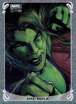 2018 Upper Deck Marvel Masterpieces - Holofoil #14 She-Hulk Front