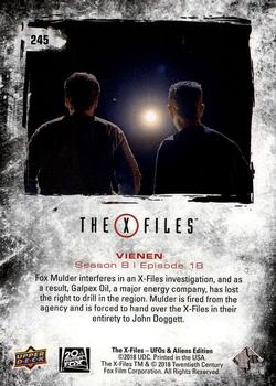 2019 Upper Deck The X-Files UFOs and Aliens Edition #245 Vienen Back