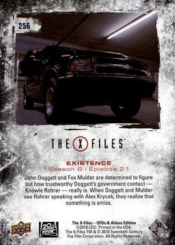 2019 Upper Deck The X-Files UFOs and Aliens Edition #256 Existence Back