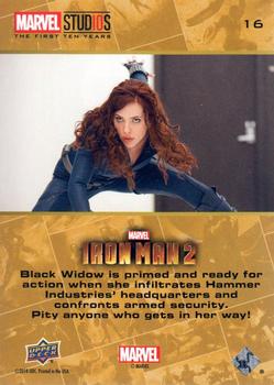 2019 Upper Deck Marvel Studios The First Ten Years #16 Black Widow Back