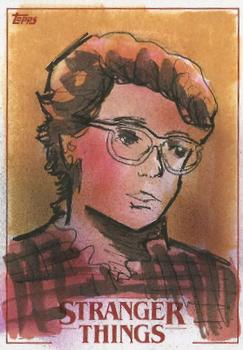 2018 Topps Stranger Things - Sketch Artists #NNO Gavin Williams Front