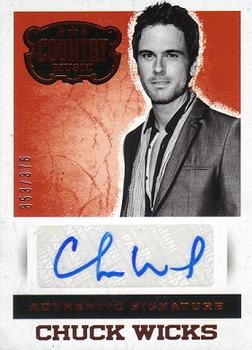 2014 Panini Country Music - Signatures #S-CW Chuck Wicks Front