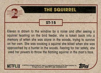 2019 Topps Stranger Things Series 2 #ST-15 The Squirrel Back