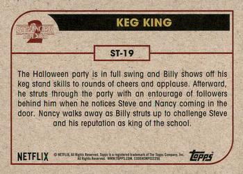 2019 Topps Stranger Things Series 2 #ST-19 Keg King Back