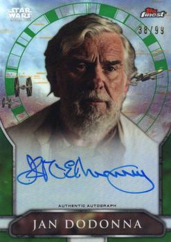 2018 Topps Finest Star Wars - Rogue One: A Star Wars Story Autographs Green #NNO Ian McElhinney Front