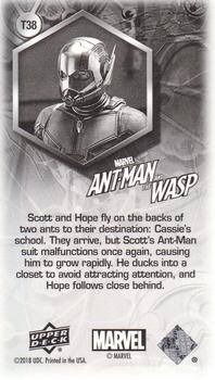2018 Upper Deck Marvel Ant-Man and the Wasp - Minis #T38 Cassies School Back