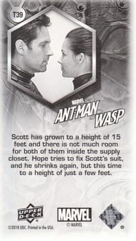 2018 Upper Deck Marvel Ant-Man and the Wasp - Minis #T39 Not Much Room Back