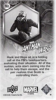 2018 Upper Deck Marvel Ant-Man and the Wasp - Minis #T63 On The Fence Back