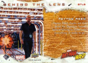 2018 Upper Deck Marvel Ant-Man and the Wasp - Behind The Lens #BTL8 Peyton Reed Back