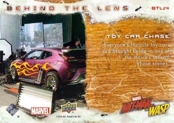 2018 Upper Deck Marvel Ant-Man and the Wasp - Behind The Lens #BTL14 Toy Car Chase Back