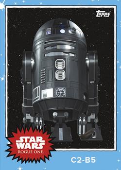 2016 Topps Star Wars Mission Briefing Monday #MBM-10 C2-B5 Front